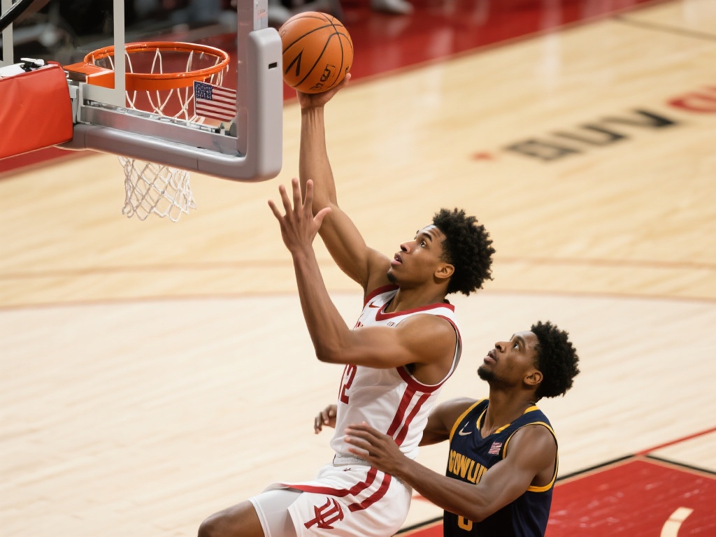 他在决赛中 他在决赛中